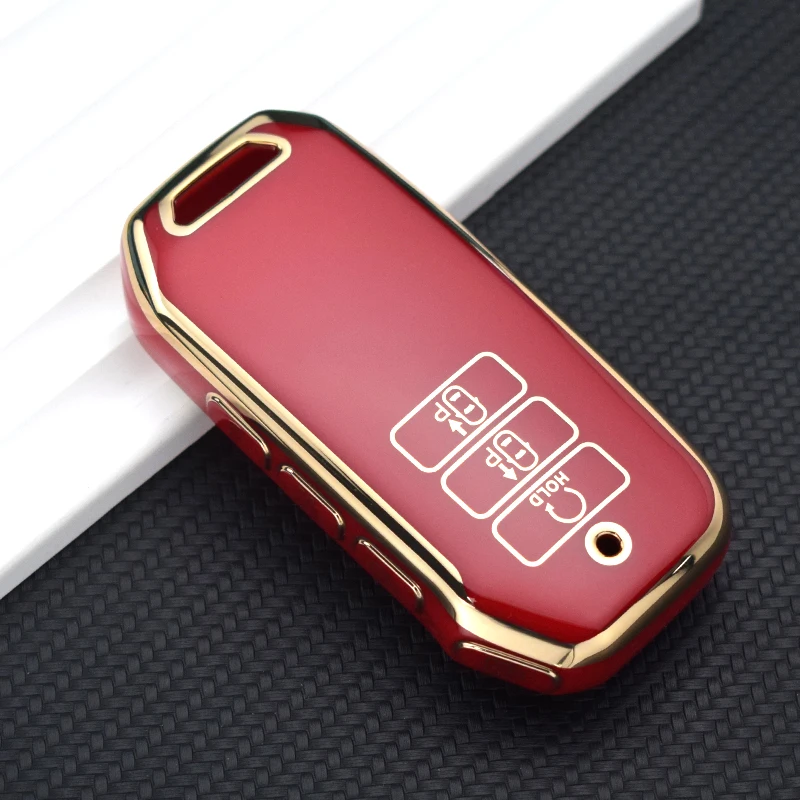 For Kia 2022 Sportage 2023 Niro Hybrid 2021 Sorento MQ4 2022 EV6 GT-Line K8 V6 TPU Smart Remote Key Car Key Case Cover 7 Buttons