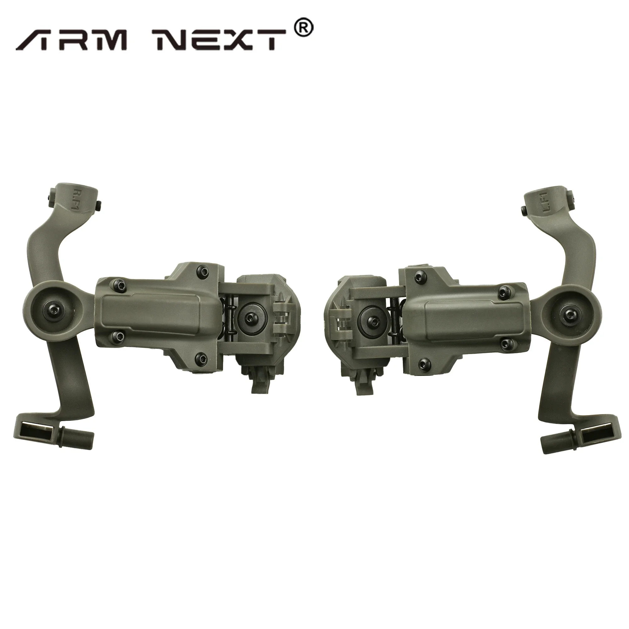 ARM NEXT Army Shooting Earmuffs Tactical Helmet Headset Electronic Hearing Protector Equipped with ARC Rail