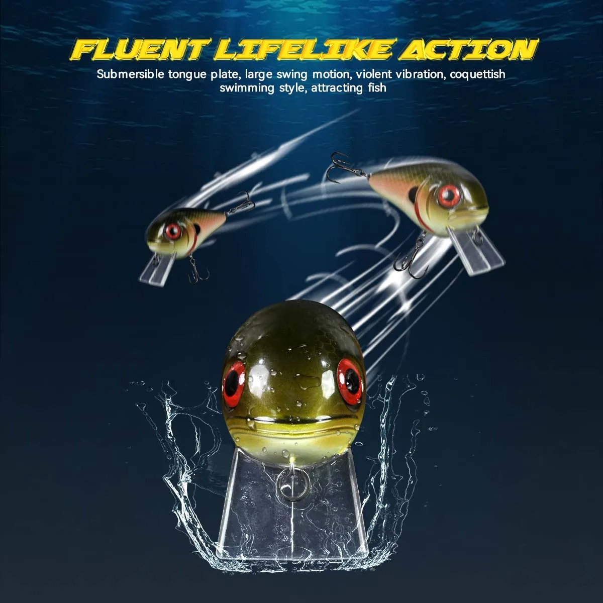WATERBOY Crazy Crankbaits New Design Fishing Lures Mini Minnow Swing Small Cranks Hard Baits 21g 62mmm Wobblers Fishing Lure