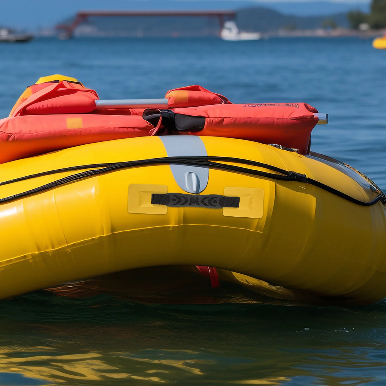 

2pcs Kayak Carry Handles Inflatable Paddle Board Replacement Grips Lightweight Portable Marine Hardware Non-Slip Grip For