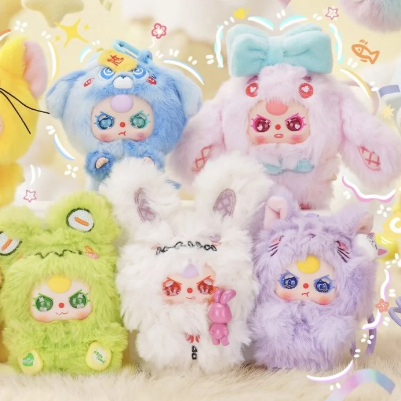 

Genuine Mini Baby Three Cute Vinyl Blind Box Cute Doll Pendant Collection Ornament Surprise Birthday Gifts Gift Toys