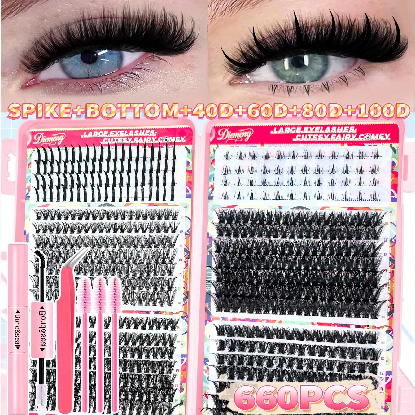 660pcs-cachos-de-cilios-mistos-spike-bottom--kit-de-extensao-de-cilios-diy-fox-eye-40d-100d-com-ferramentas-completas-para-aplicacao
