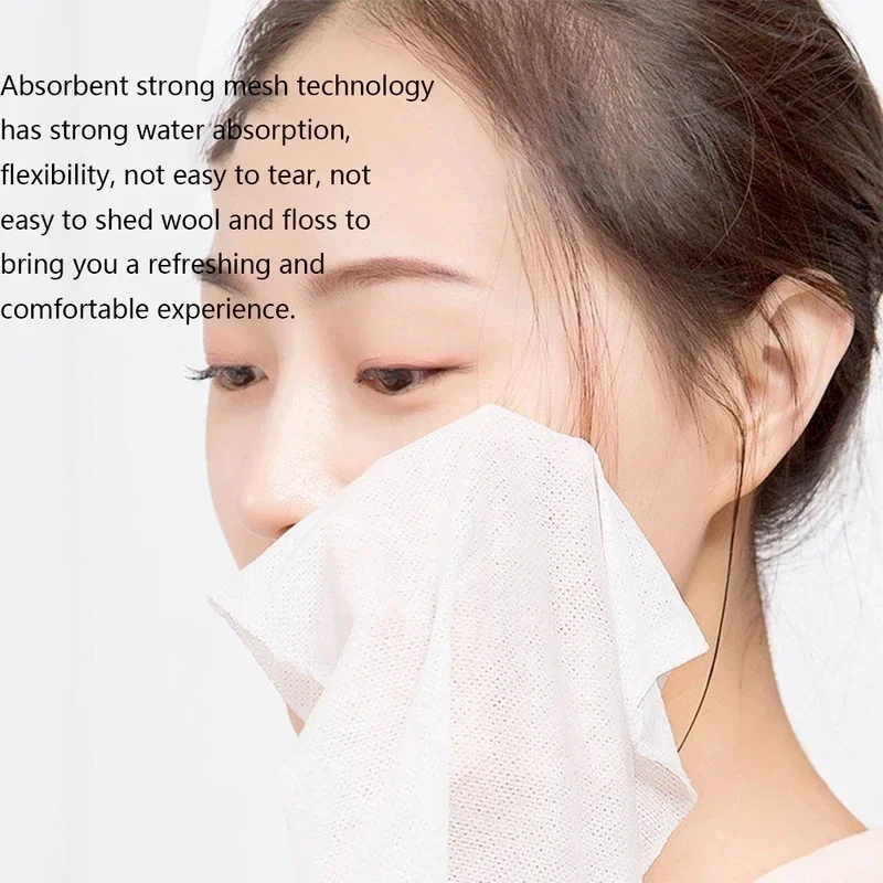 Disposable Compressed Face Towel Dry Wipes Tablet Travel Tissue Cleansing Face Papper