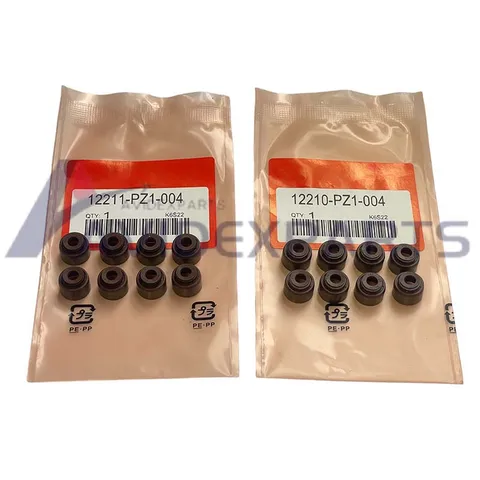 16 шт. комплект сальников штока клапана 12210-PZ1-004 12211-PZ1-004 для Honda Civic Accord автомобильный сальник впускного и выпускного клапана
