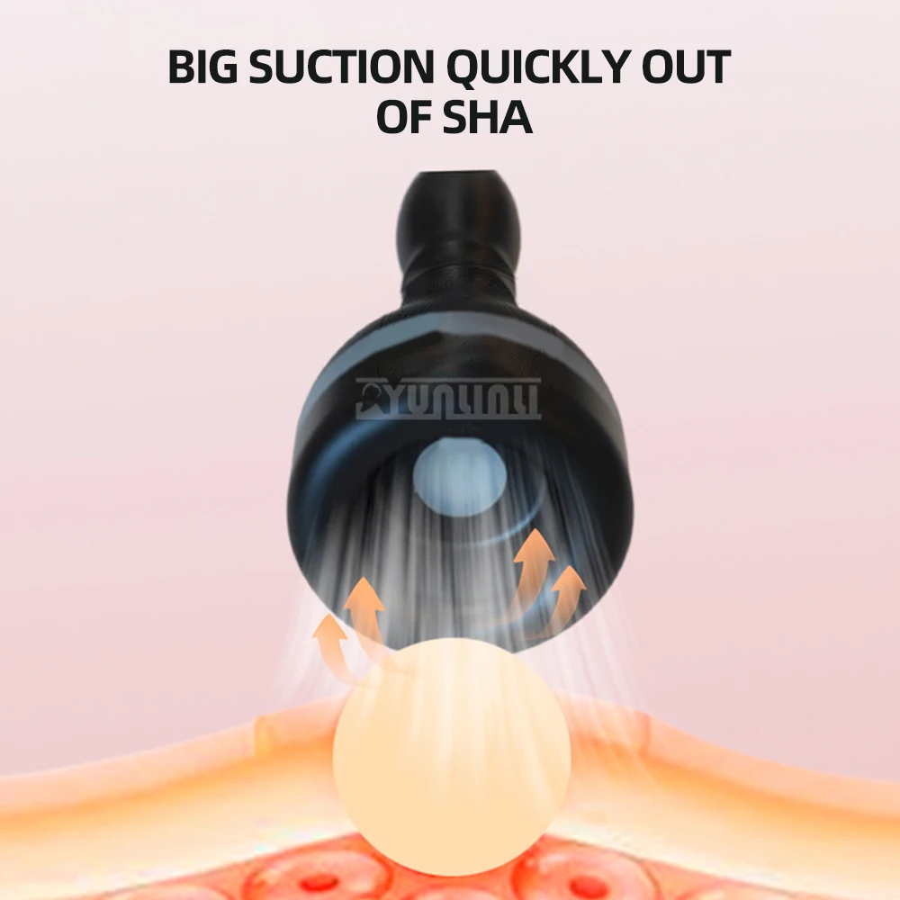 Yunlin Li Electric Scraping Instrument Cupping, Beauty Salon Lymphatic Dredging Multi-Functional Heating Massage
