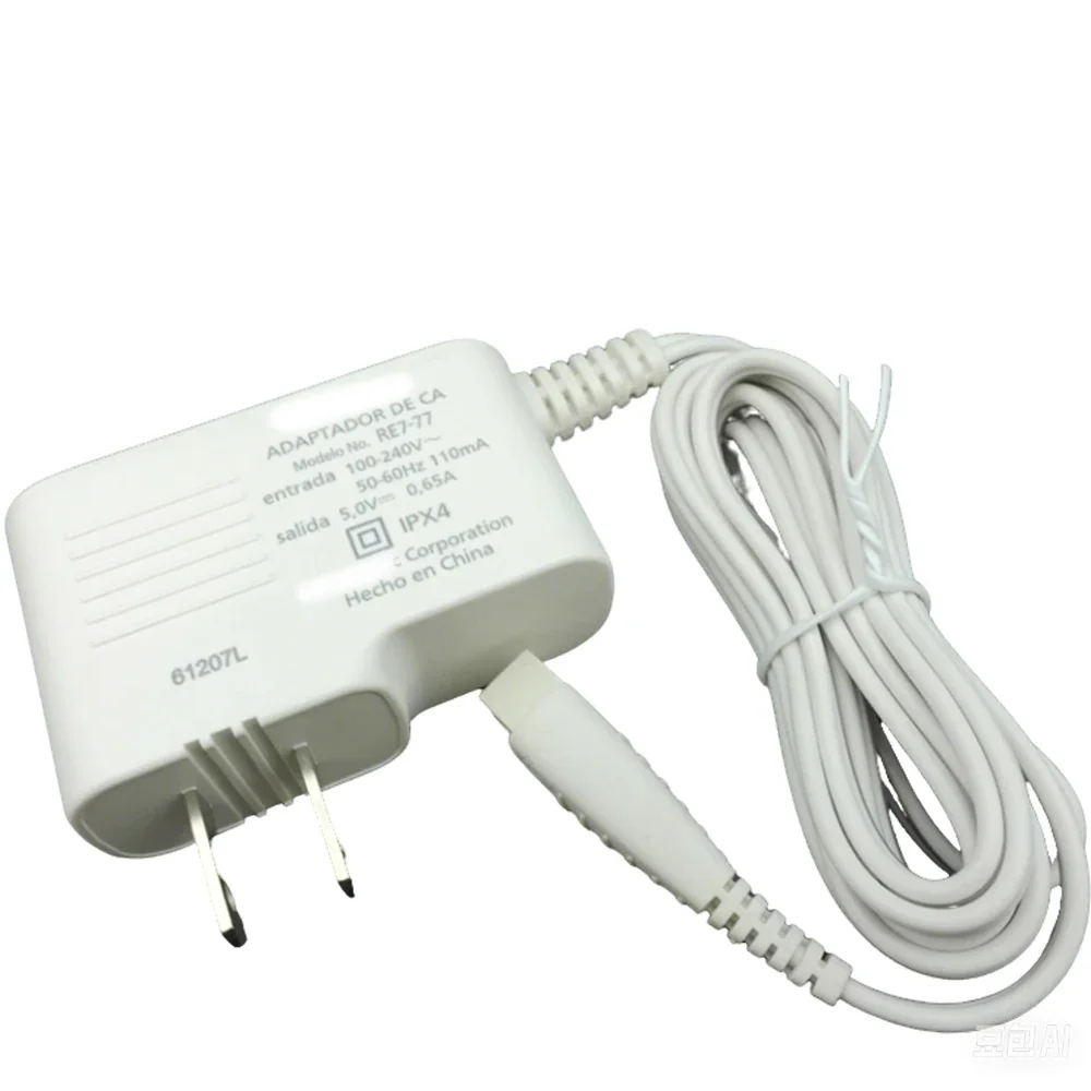 NEW RE7-77 RE7-46 Dental Irrigator Charger for Panasonic EW-MDJ3B/PDJ31/WDJ3B/4B/40/ADJ4 US Shaver Charger Accessories 100V-240V