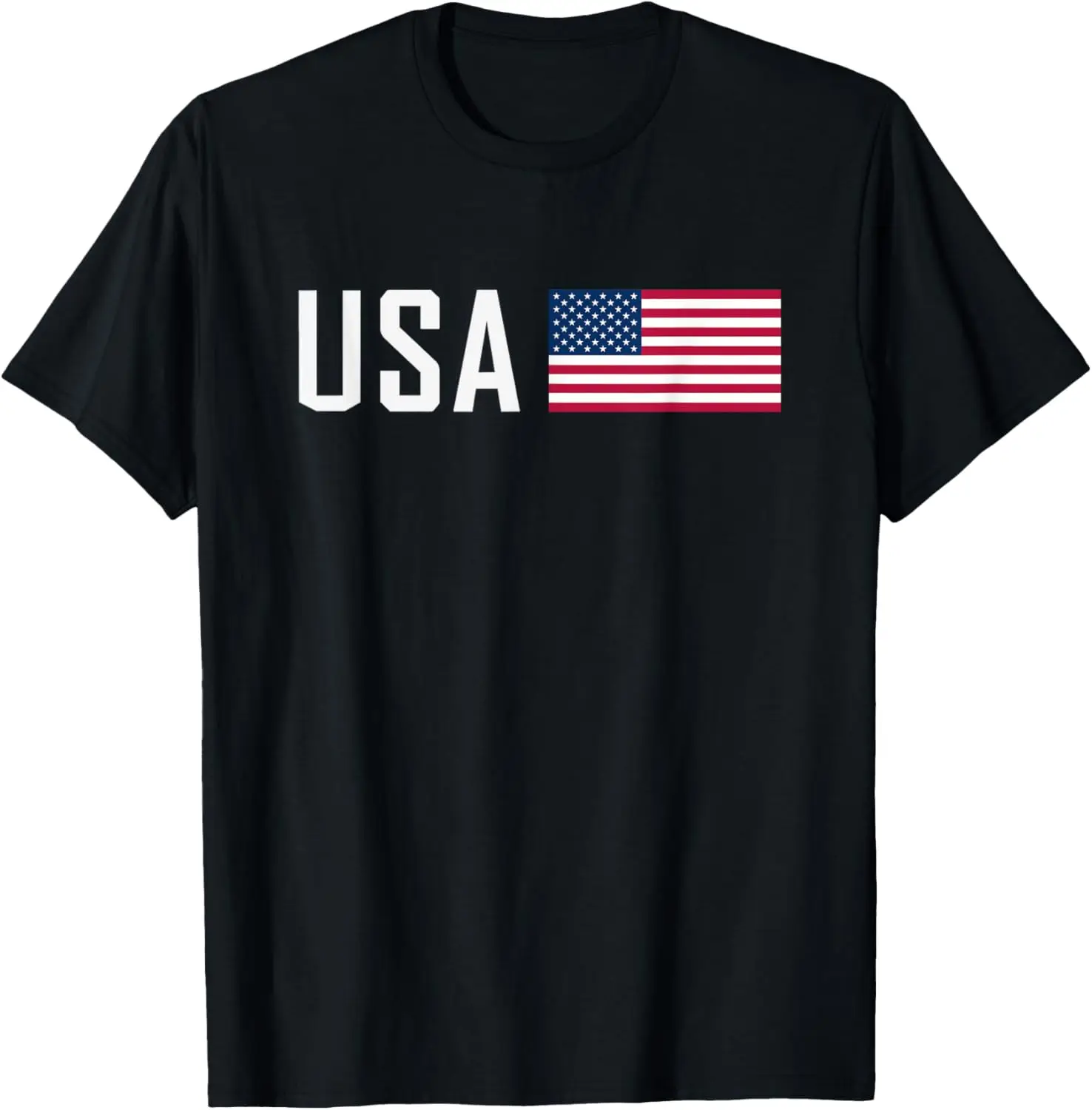 

American Flag Cool Patriotic Men Women 4th of July USA Flag T-Shirt
