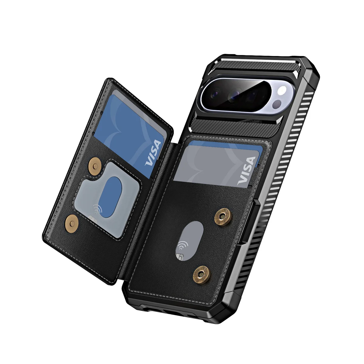 Left-Right Flip Card Slot Wallet Leather Phone Case for Google Pixel 7 8 9 10 11 Pro XL Shockproof Pocket Cover for Pixel 9A 8A