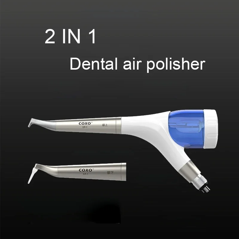 CP-1 Dental Air Polisher Prophy Jet Air Polisher Air Flow Teeth Cleaning Prophy Polishing Sandblasting Teeth Whitening