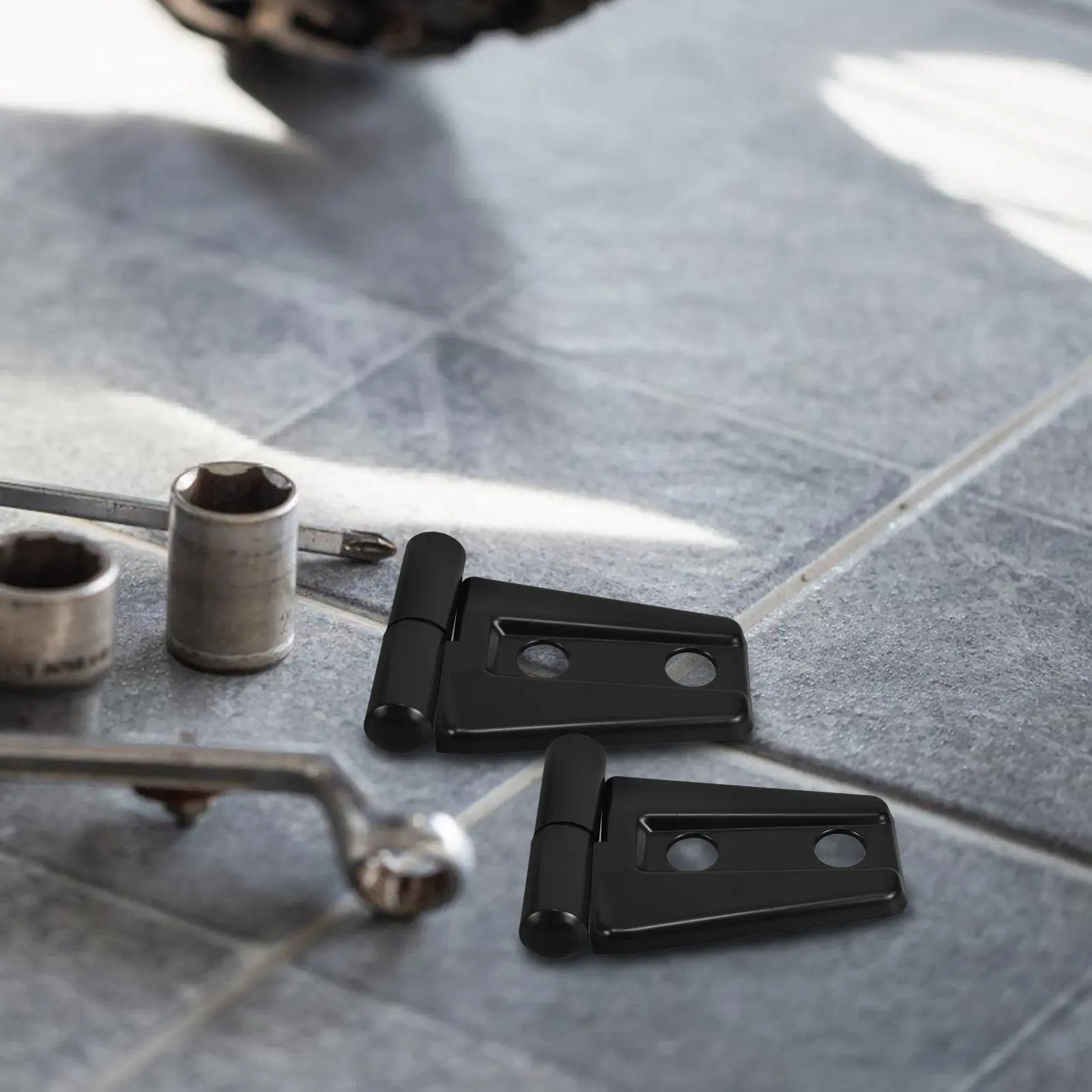 

5Pcs Car Exterior Decoration Door Hinge Covers Trim Engine Hood Hinge Cover Protector Easy Install No Tools Required Wear