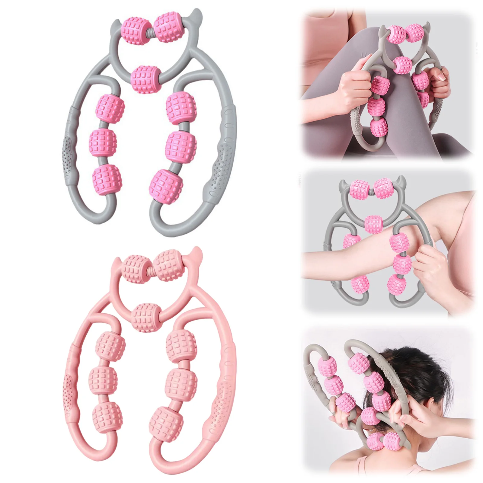 

Массажер Ролик Фитнес Ролик Ручной Массаж Триггерная Точка Мышечный Роликовый Массажер