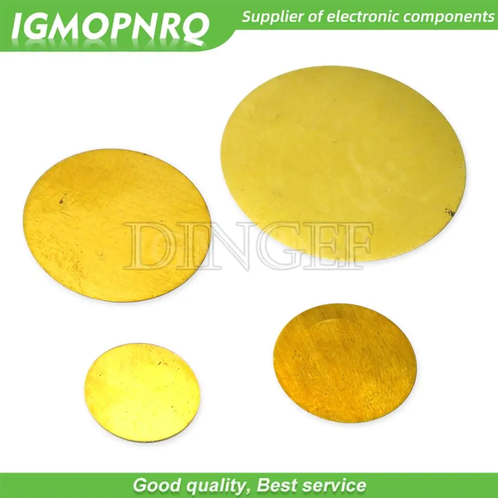 

10pcs Piezo Elements Buzzer Sounder Sensor Trigger Drum Disc Copper Piezo Speaker 12MM 20MM 27MM 35MM 50MM Piezoelectric