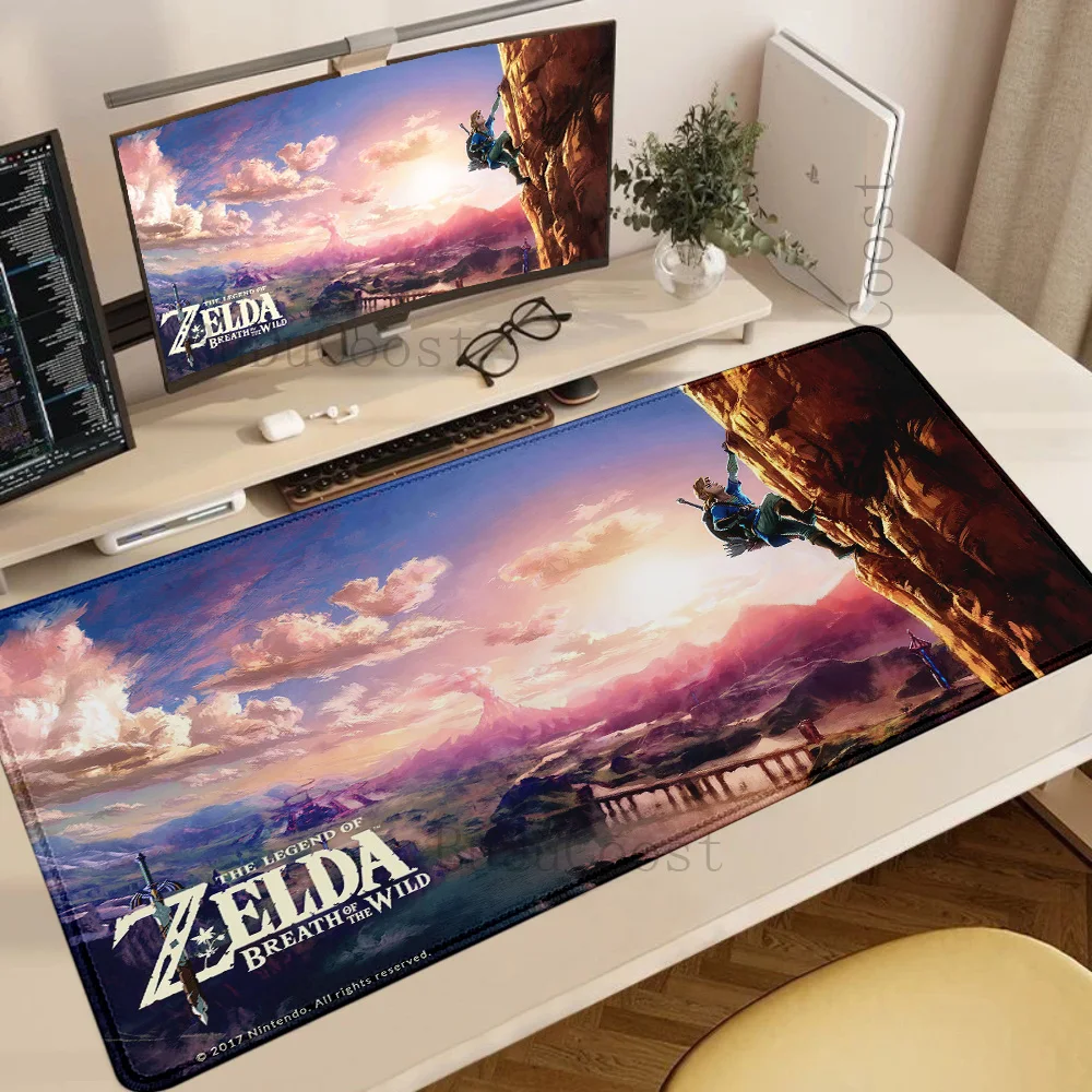 Zeldas Of Legends Mouse Pad Large size XXL 1000x550 High definition printing hot selling large game popular accessory mouse pad