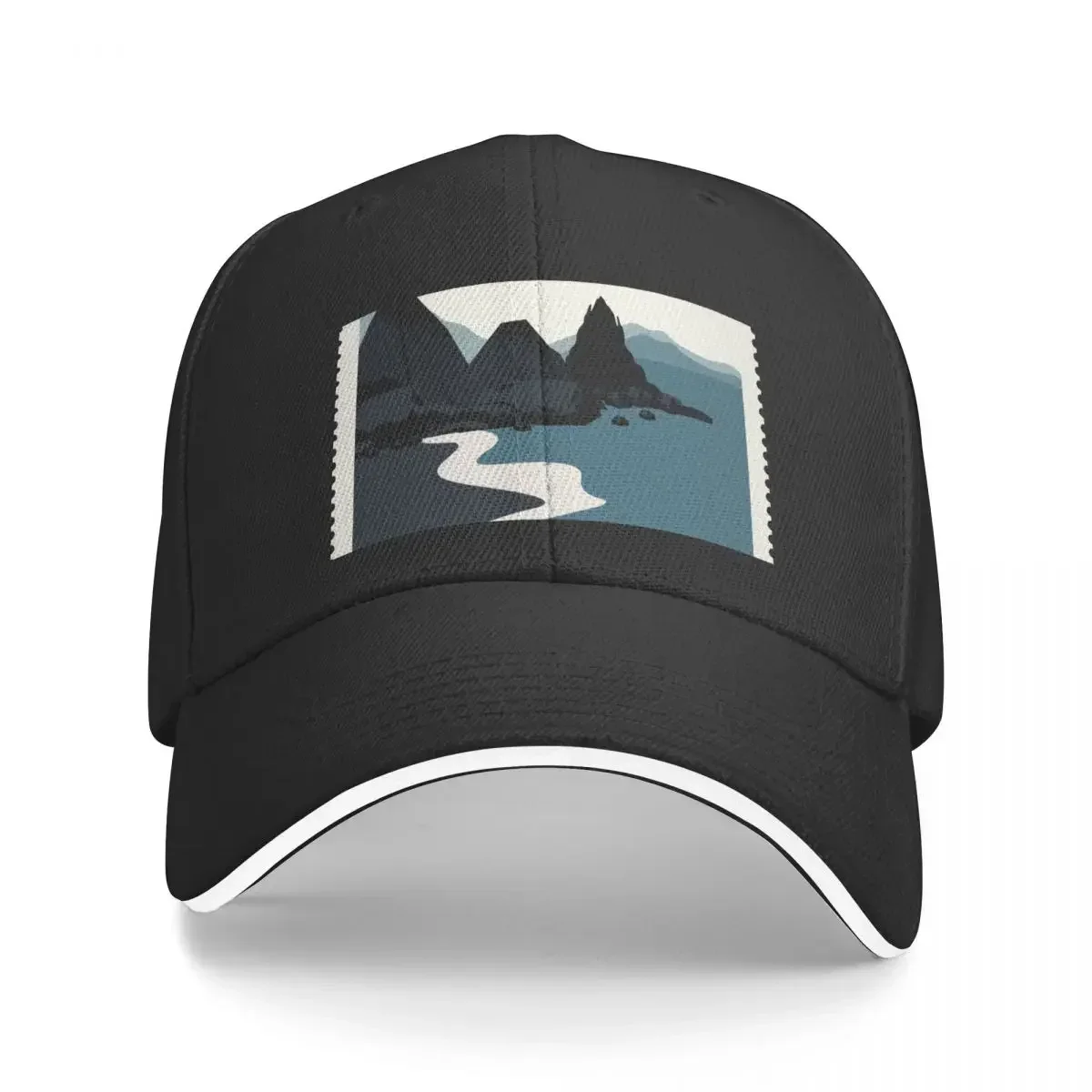 

Vik Reynisfjara Black Sand Beach, Iceland Stamp Baseball Cap Hat Luxury Brand Hat Beach Christmas Hat Boy Child Women's