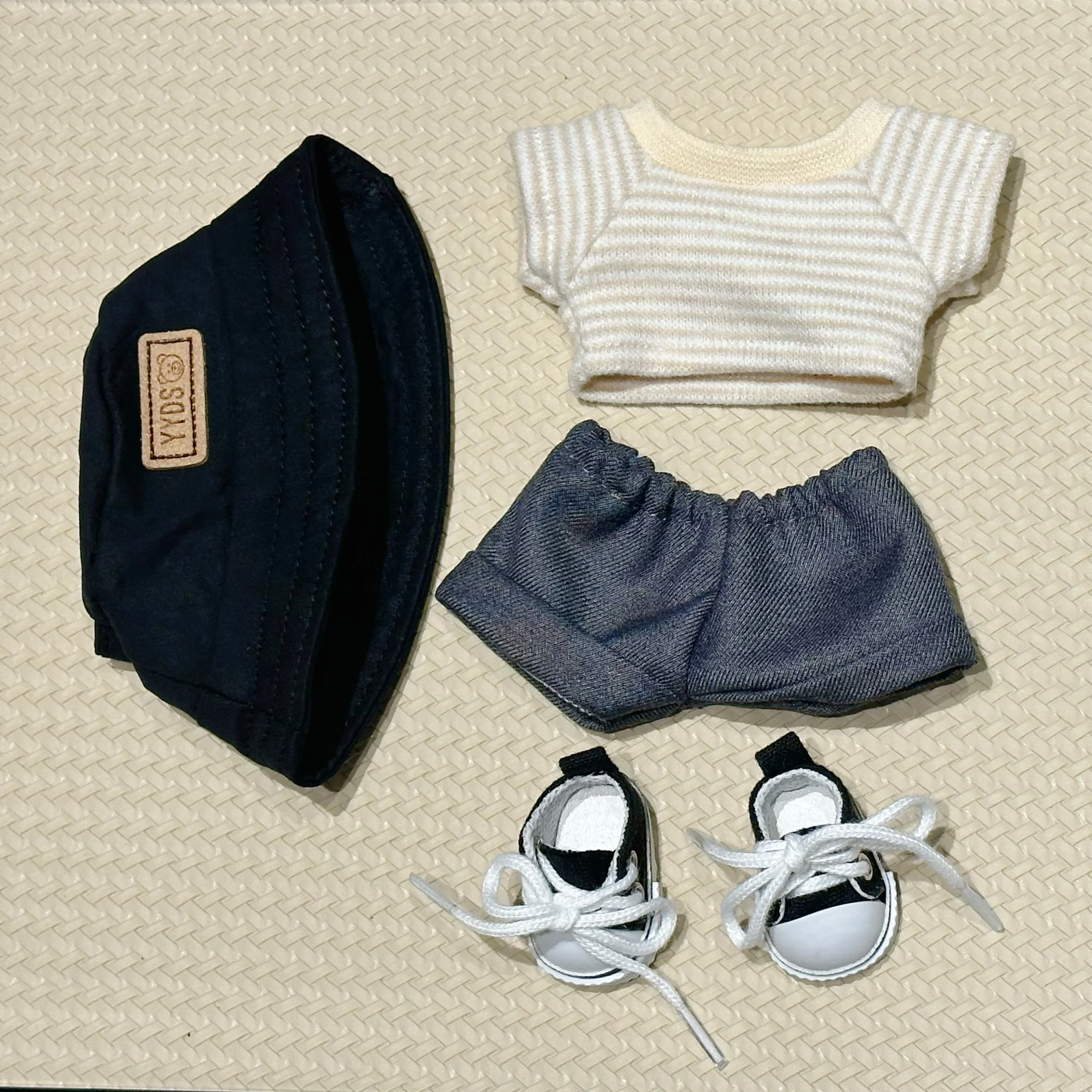 Doll Clothes Only for 17cm Labubu 1st/2nd/3rd Gen Blind Box Hangable Figures Replacement Outfits Costume Set