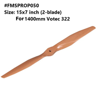 FMSRC 1400mm F3A 15x7 inch 2 blade Propeller FMSPROP050 Wooden RC Airplane Aircraft Model Hobby Plane Avion Spare Parts