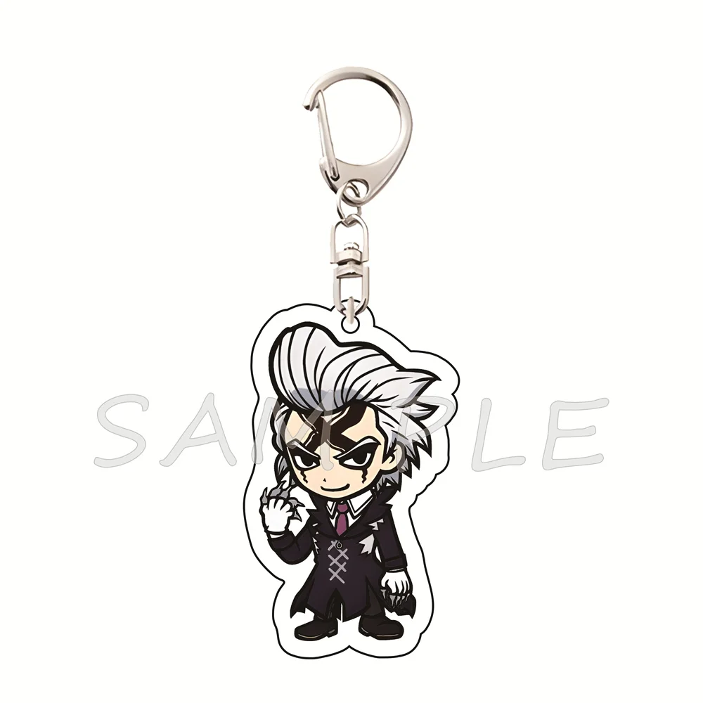 Dr.STONE 6cm Acrylic Keychains Fantasy Adventure Chibi Style Anime Collectible Bag Pendant Fan Gift