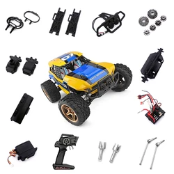 Wltoys 12402-a 12402a Rc Auto Reserveonderdelen Shell Banden Servo Motor Versnelling Afstandsbediening Ontvanger Aandrijfas Swing Arm Etc