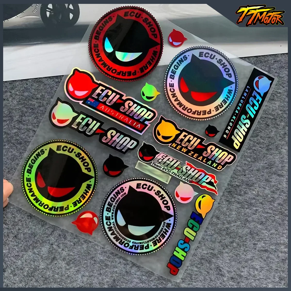 

Лазерные виниловые аксессуары для мотоциклов, персонализированные наклейки с логотипом, наклейка на мотошолом для Z900 MT07 S1000RR MT 09 TMAX 500