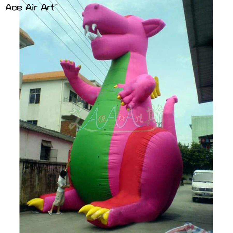 

Factory Price Inflatable Dinosaur Cartoon Mascot For Outdoor Party Event Exhibition/Advertising Made By Ace Air Art