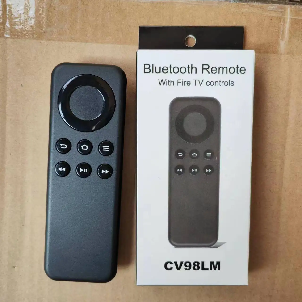 Zastąpiony pilot CV98LM Bluetooth dla Amazon Fire TV Stick i Amazon Fire TV, pudełko Clicker Player