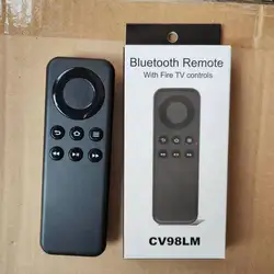 Zastąpiony pilot CV98LM Bluetooth dla Amazon Fire TV Stick i Amazon Fire TV, pudełko Clicker Player