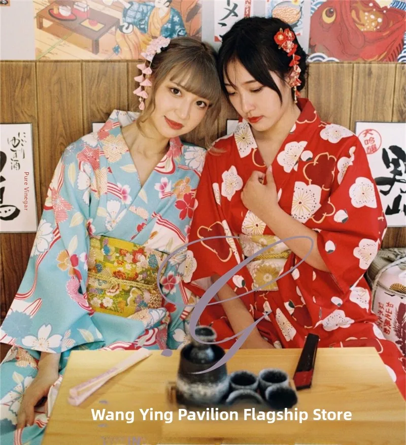 

Traditional Japanese Kimono Women's Modified Sle Formal Wear Retro Theme Par Photo Taking Clothing Polyester Material
