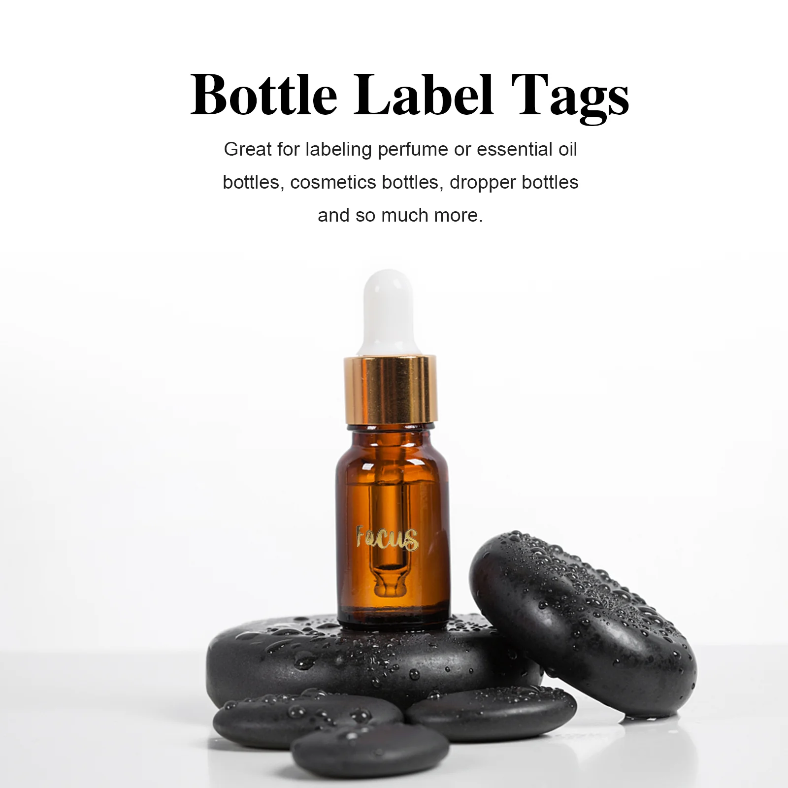 10 Sheets Adhesive Labels Bottle Essential Oil for Roller Bottles Stickers Tag