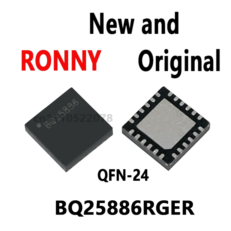 2 PCS Novo e Original BQ25886 QFN-24 BQ25886RGER