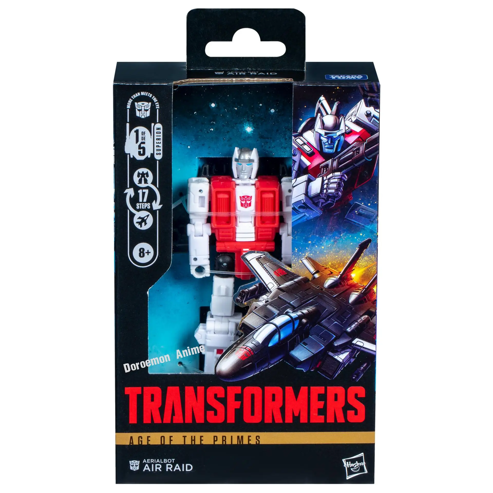 Disponibile originale Hasbro Transformers Age of The Primes Deluxe Class Aerialbot Skydive Fireflight Slingshot Air Raid Figure Toys