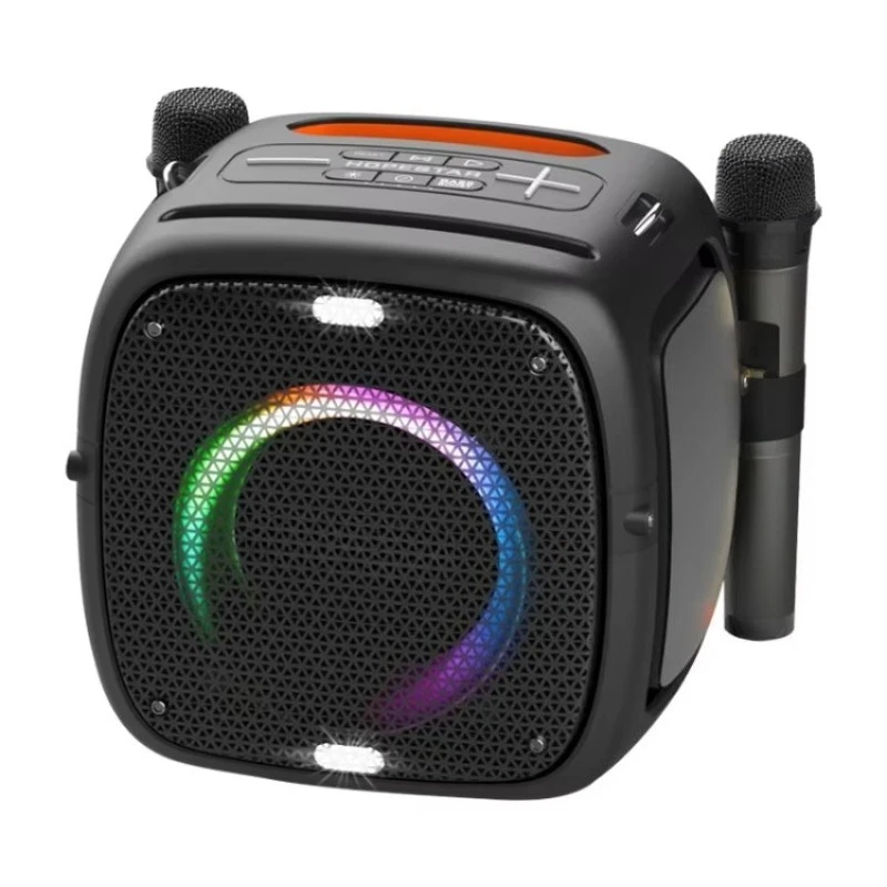 Speaker Mini Wireless Audio Speakers RGB Waterproof Outdoor Mounting for Phone Computer Blue Tooth