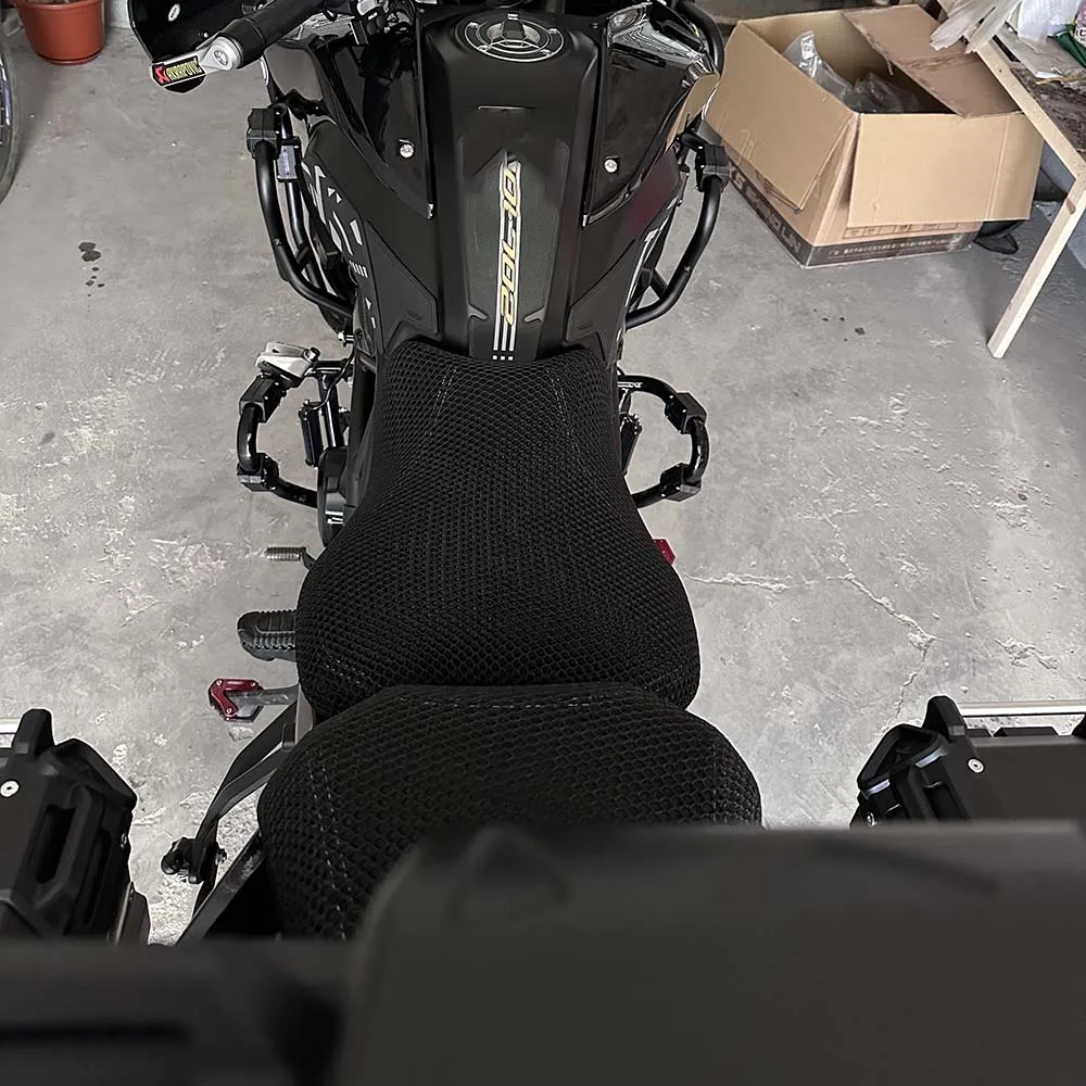 Coprisedile in rete per moto protezione per cuscino del sedile con isolamento termico per Benelli TRK702X TRK702 TRK 702 X 702X accessori