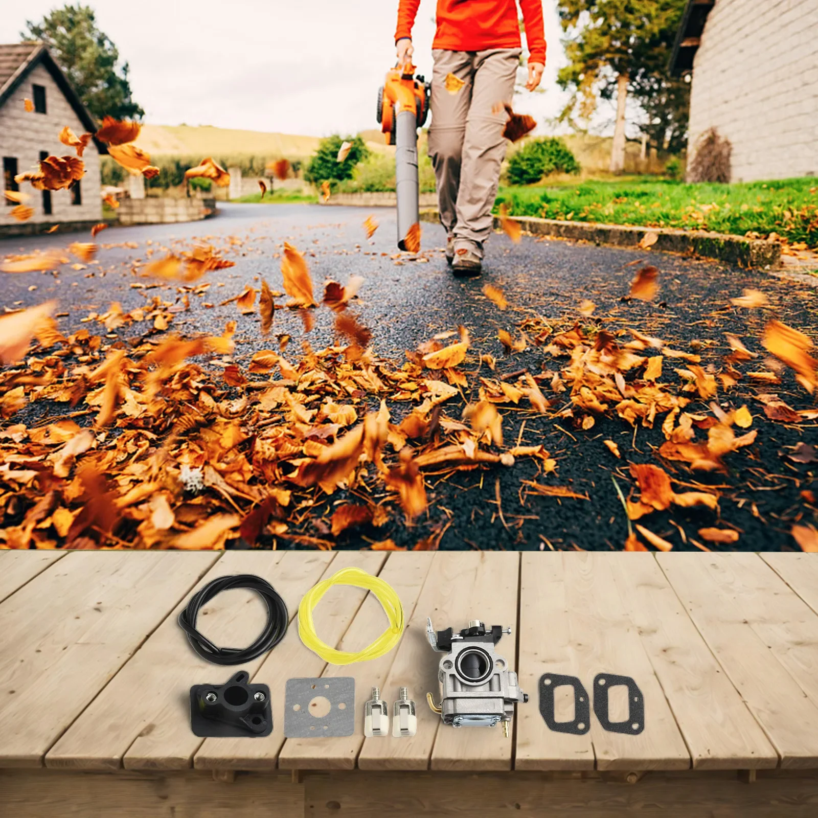 

Debris Clearing Backpack Leaf Blower 12*10*6cm Hassle-free Installation Long-lasting Components Strong Durability For 345BT