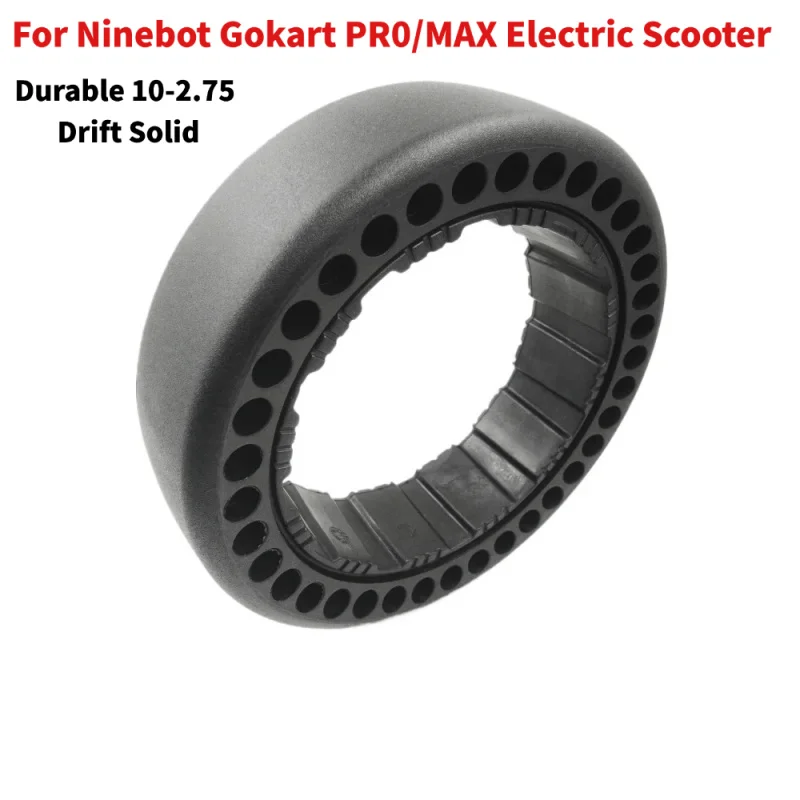 

Прочная дрифтовая твердая шина 10-2,75 для Segway Ninebot Gokart Pro Gokart S-MAX, самобалансирующаяся задняя внешняя шина, колесо для электрического скутера