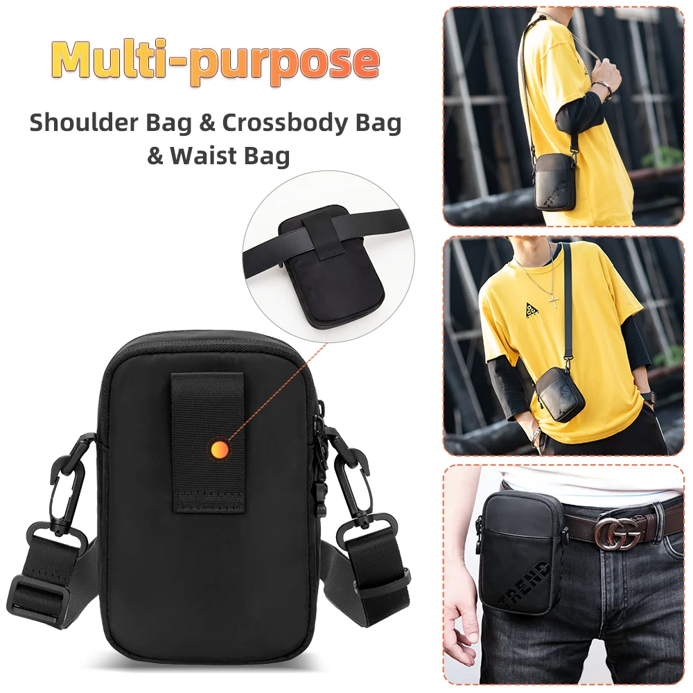 HcanKcan Mini Crossbody Sling Bag Fit for 6.5