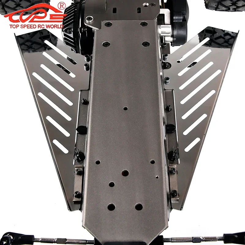 1/5 RC CAR ROFUN 5B Stainless Steel Widen The Side Plate Kit for Hpi Rovan KM Baja 5B SS Buggy Parts