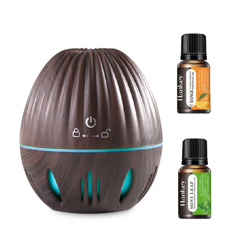 

Modern Space-Saving Humidifier - 7 Adjustable Light Modes & Leak-Proof 130ml Tank for Nightstands