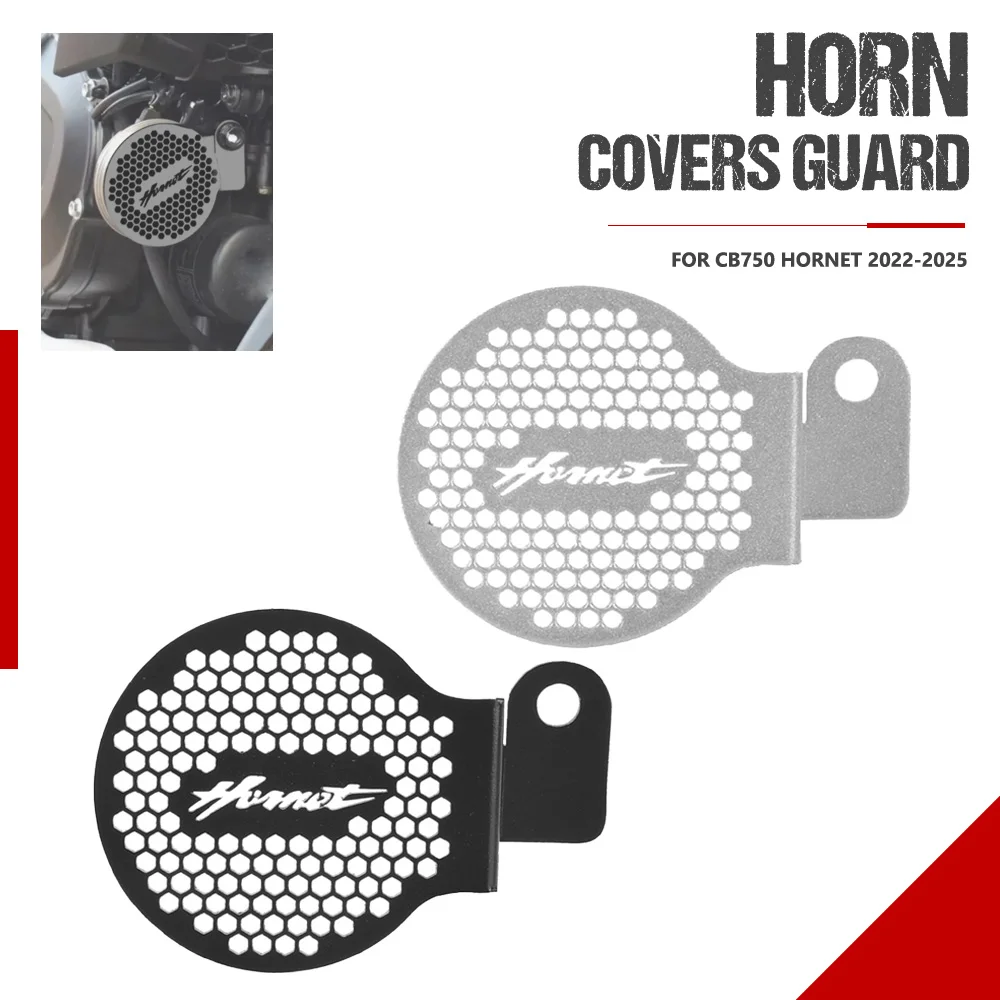 

For Honda CB750 HORNET 2022-2023-2024-2025 Motorcycle Horn Guard Covers Protective Horn Speaker Bugle Cover Trumpet Protector