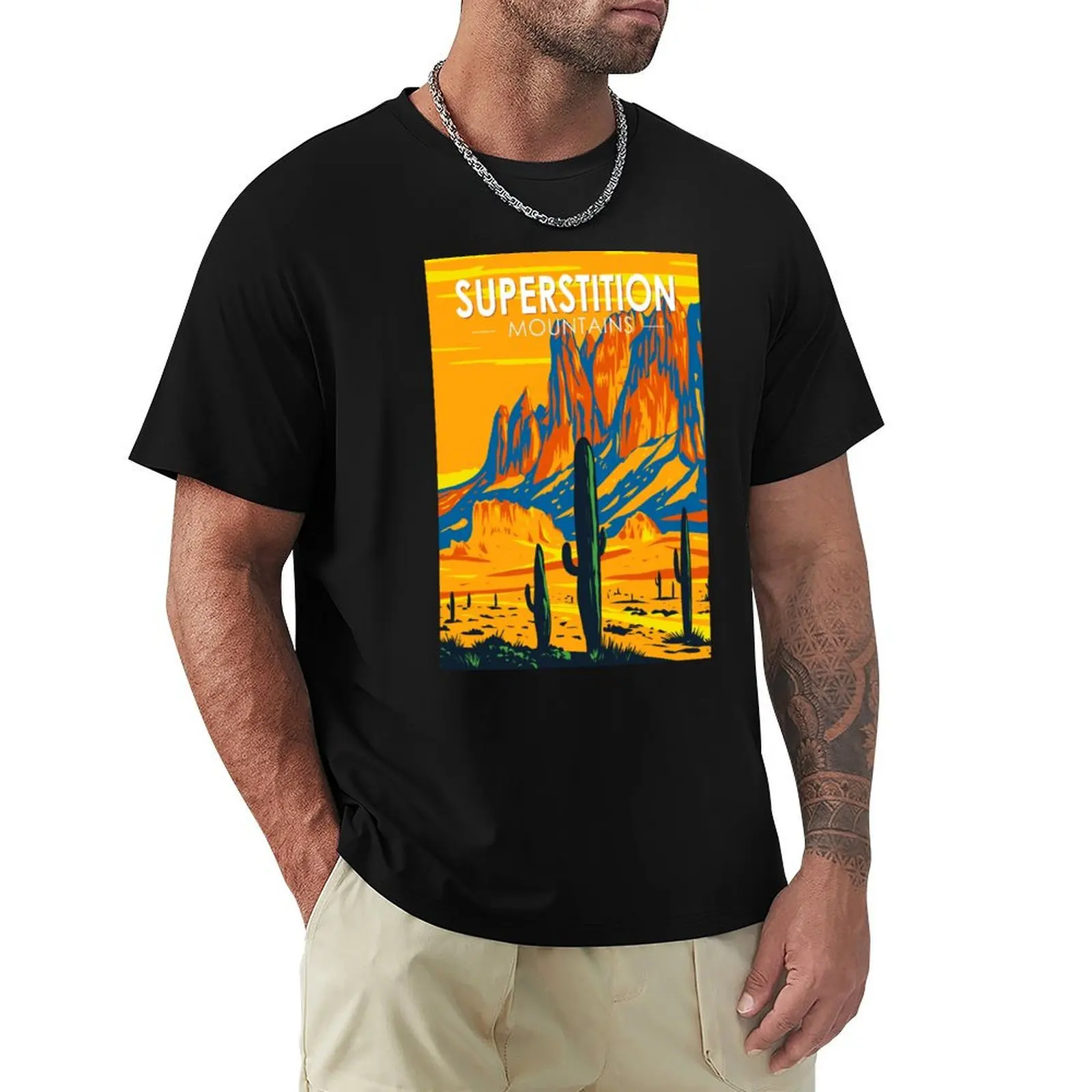 

Superstition Mountains Arizona Vintage T-Shirt essential t shirt new gifts and t-shirts clothes men t shirts