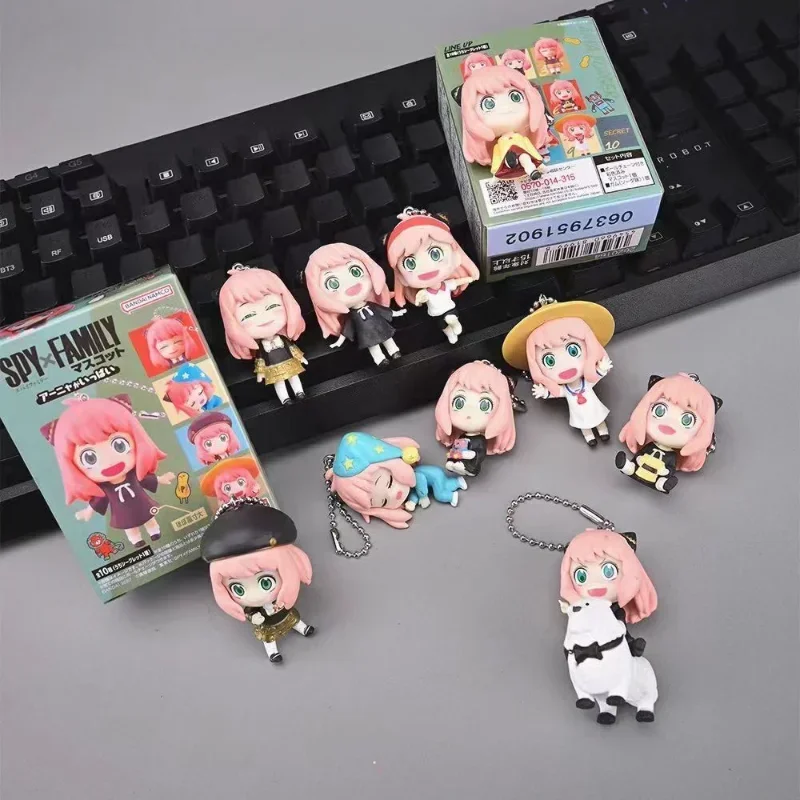 SPY×FAMILY Figure Chibi 5cm Anya Forger Figure Blind Box Keychain Manga Statue Kawaii Anime Cute Collection Dolls Gifts Kid Toys