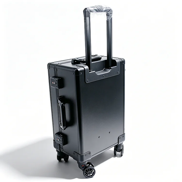 18 Inch 4 Slots Graded Sports Trading Collectible Card Slab Case Aluminum Tradeshow Rolling Storage Display Box with Wheels