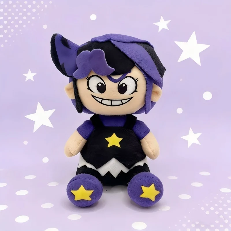 

24CM Lily Love braids Game Peripherals Cute Purple Dolls Suitable for Birthday Gifts Holiday Gifts and Home Decoration For Kids