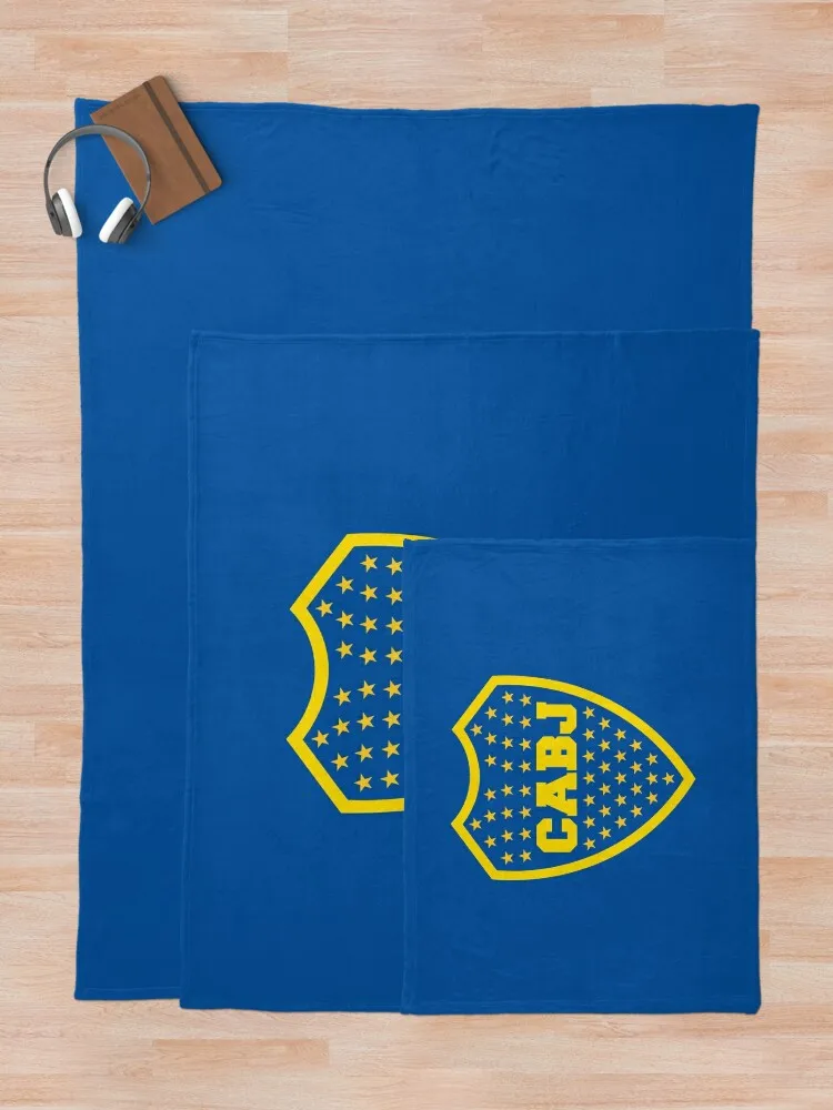 Manta peluda de Boca Juniors CABJ, mantas de diseñador