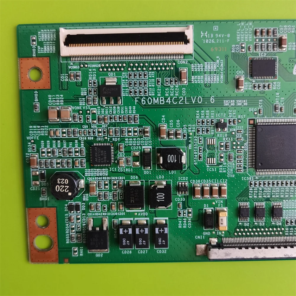 F60mb4c2lv0.6 T-CONロジックボードforla40c550j1f la40c530f1r la46c550j1f le46c530f1w ln40c550j1f ln46c500f3f