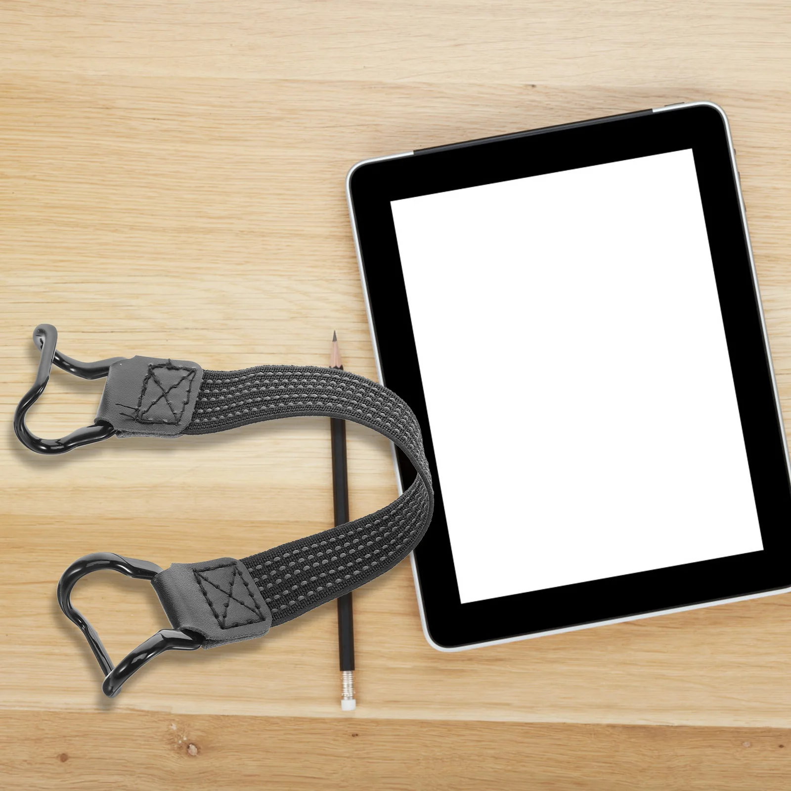 

2 шт., антипадающий ремешок для планшета, эластичный нейлоновый ремешок, безопасный удобный держатель для планшета для кровати, офиса, путешествий