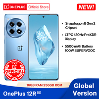 World Premiere OnePlus 12R Global Version 16GB 256GB Snapdragon 8 Gen 2 120Hz ProXDR Display 100W SUPERVOOC 5500mAh Battery