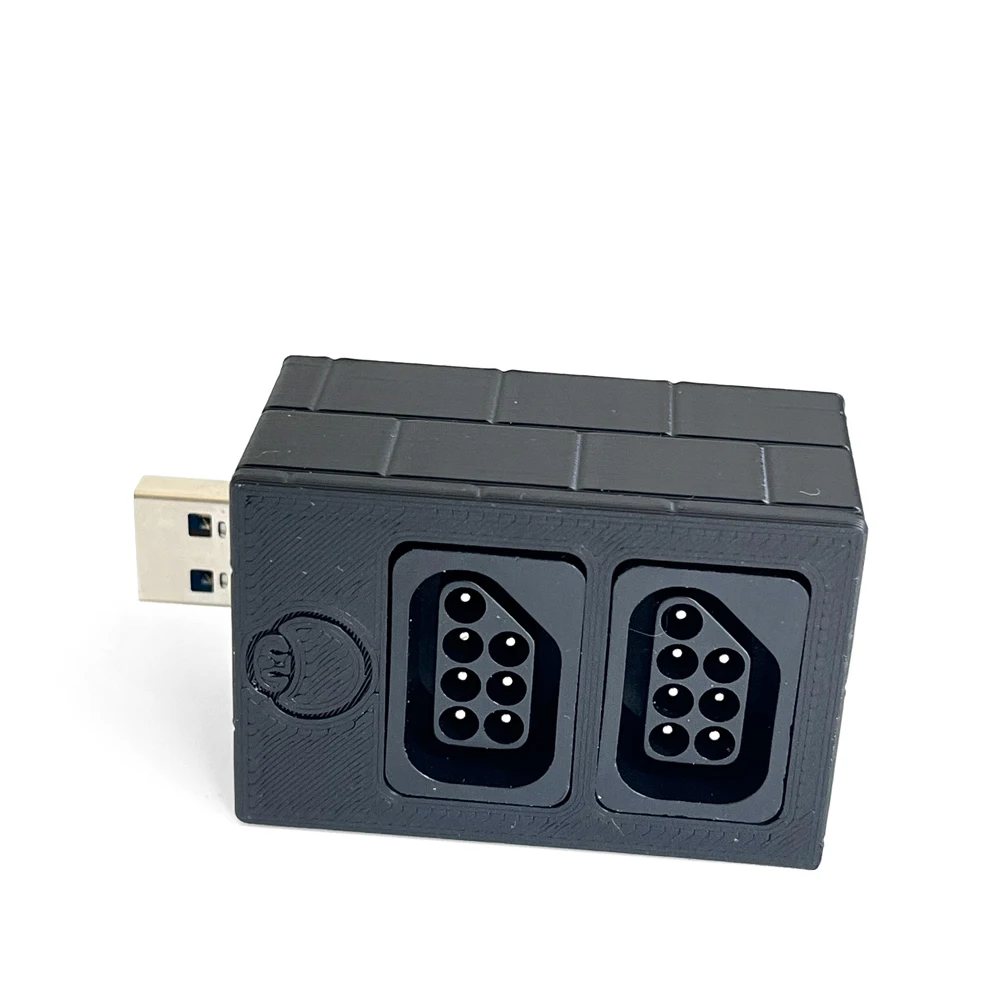 2P SNAC Adapter For NES Controller For MiSTer FPGA System 3D Printed Case Level Shifter Board 5V