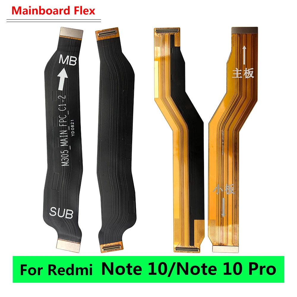 For Redmi Note 10 Pro  USB Charging Dock Jack Plug Socket Port Connector Charge Board Flex Cable Mianboard Felx