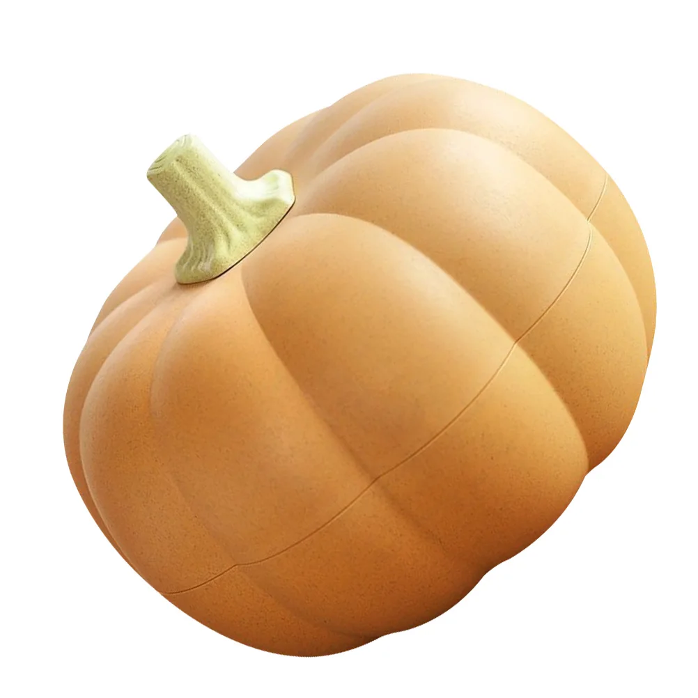 

Sealed Pumpkin Jar Multi-Function Candy Box Storage Household Sugar Case Decorative Desktop Food Container For Tea Dried
