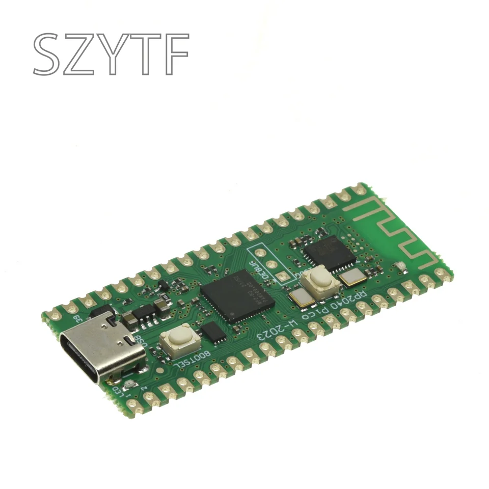 for Raspberry Pi Pico W Board TYPE-C RP2040 Dual-Core ARM Low-Power Microcomputers High-Performance Cortex-M0+ Processor